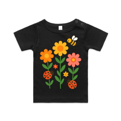 Ladybugs and bees wee tee Thumbnail